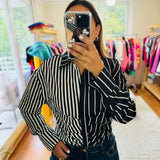 Blusa Floripa negra