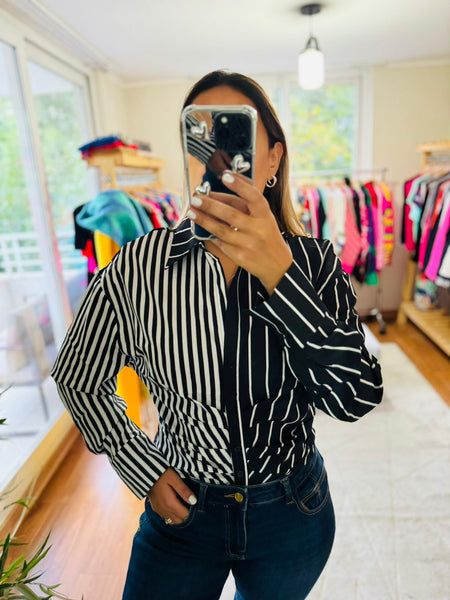Blusa Floripa negra
