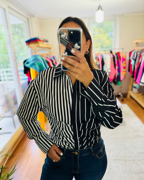 Blusa Floripa negra