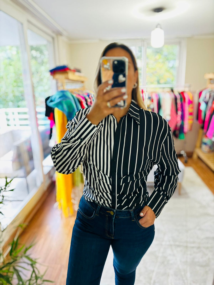 Blusa Floripa negra