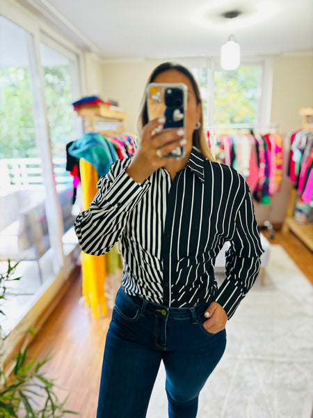 Blusa Floripa negra