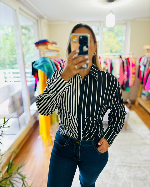 Blusa Floripa negra