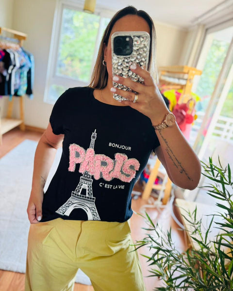 Polera Paris Negro