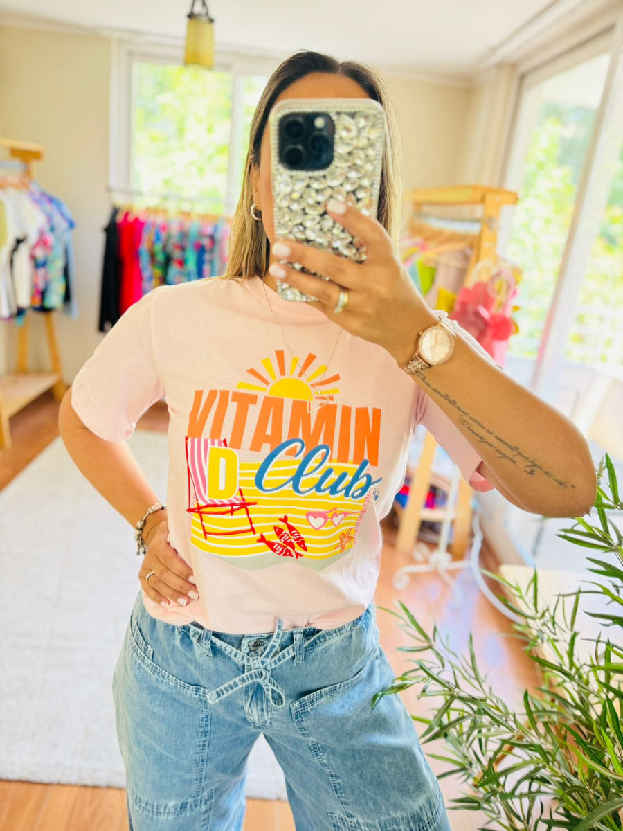 Polera Vitamin rosado