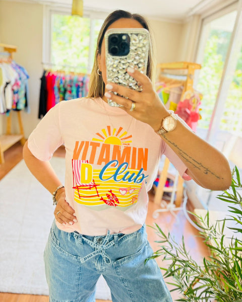 Polera Vitamin rosado