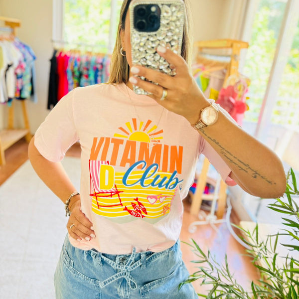 Polera Vitamin rosado