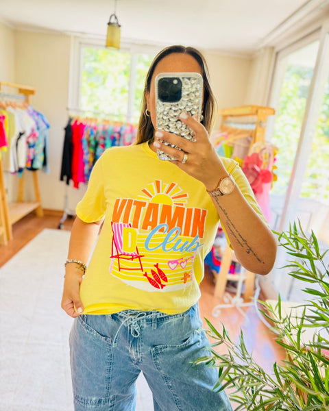 Polera Vitamin amarillo