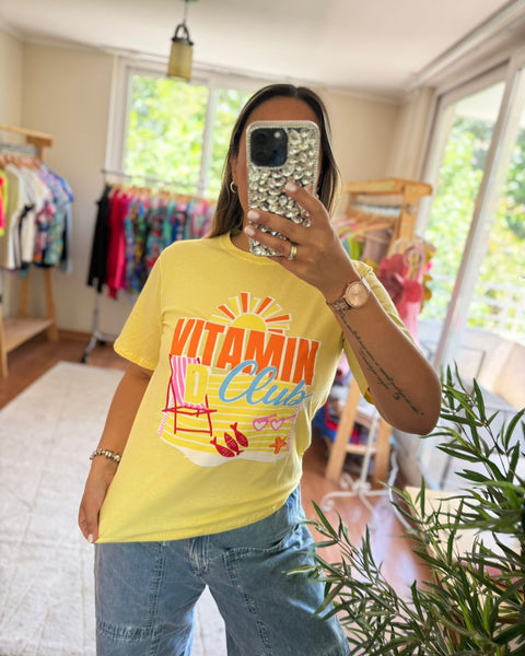 Polera Vitamin amarillo