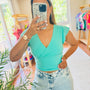 Crop top Mai menta