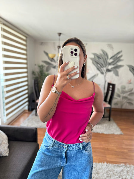 Polera Delicia fucsia