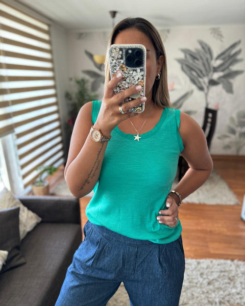 Polera Linda verde