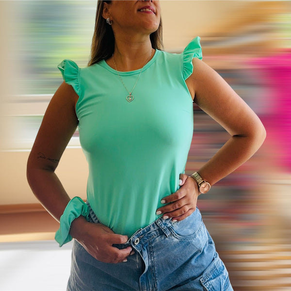 Polera Lara menta