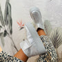 Zapatos Dalia estilo ugg Silver