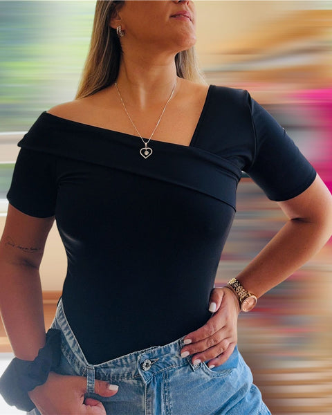 Polera Nápoles negra