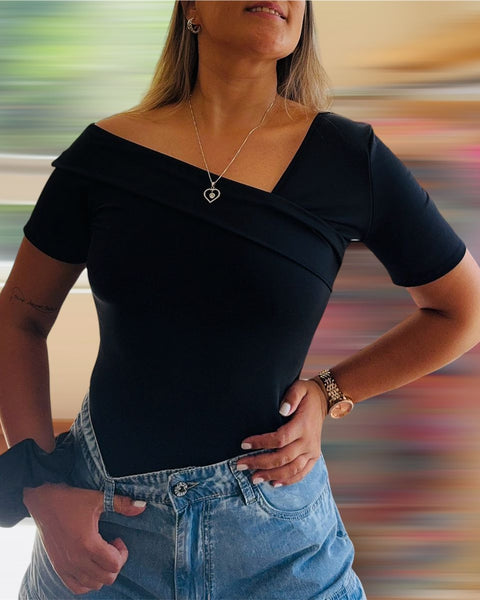 Polera Nápoles negra
